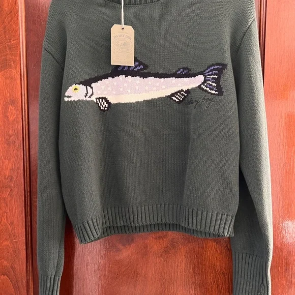 Dairy Boy Fisherman Daughter's Sweater NWT XS - Picture 4 of 5